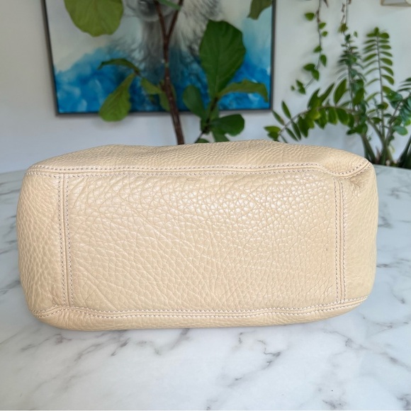 Coach Vintage Sonoma Pocket Shopper Natural Grain Leather Tote Bag Wheat 4920 - Picture 7 of 16